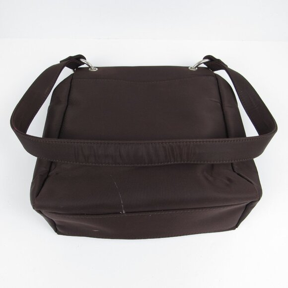 Express Brown Vintage Shoulder Purse Exterior Pocket - Picture 8 of 13